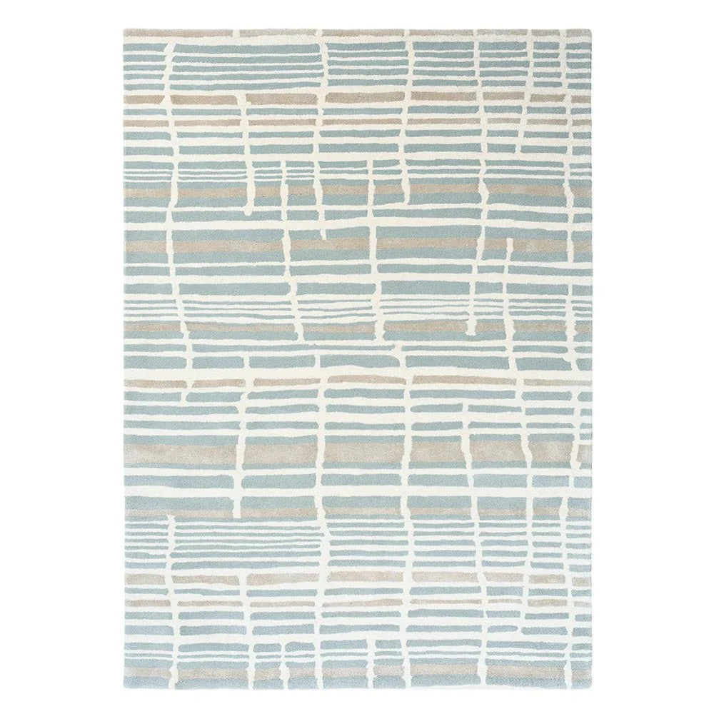 Multicolor Modern Design Hand Tufted Area Rug-Bisha Rugs