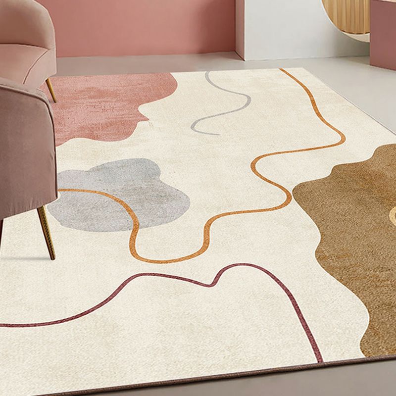 Multicolor Modern Hand Tufted Design Rug