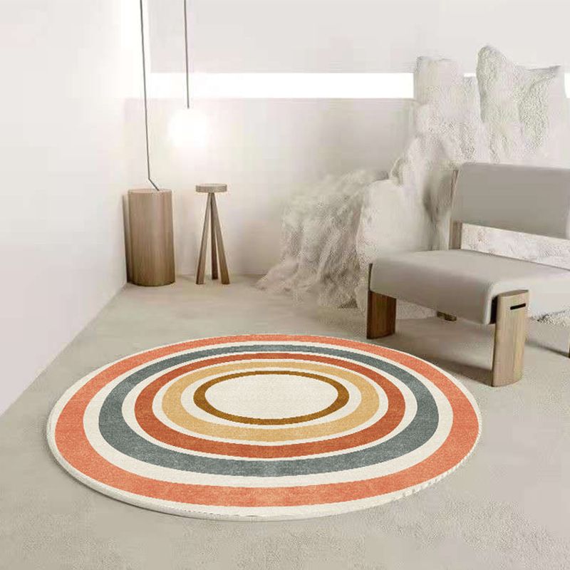 Multicolor Circle Area Rug