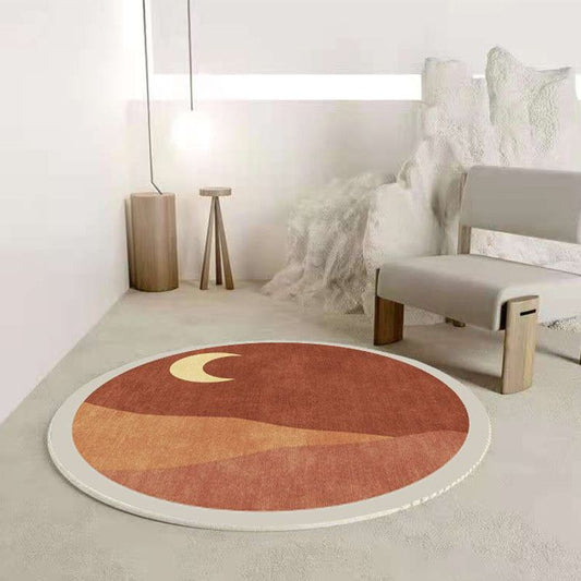 Contemporary Round Area Rug