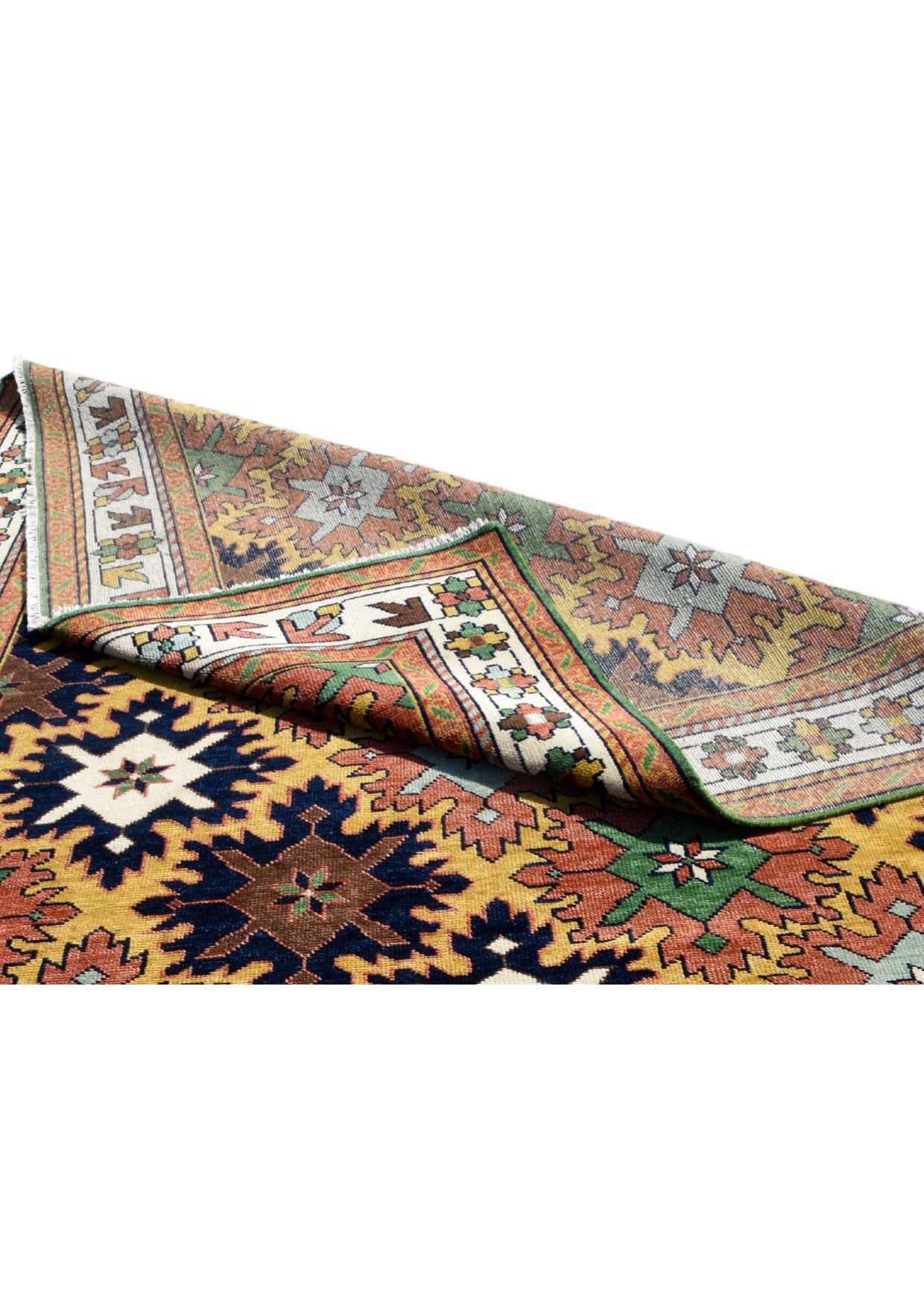 Handmade Contemporary Oushak Wool Area Rug