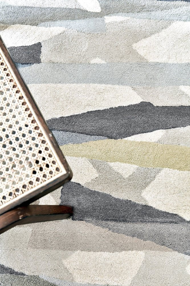 Multicolor Modern Design Hand-Tufted Area Rug For Stylish Home-Bisha Rugs