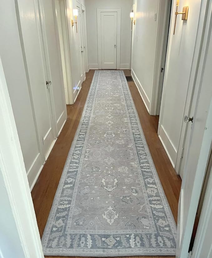 Modern Oushak Wool Area Rug