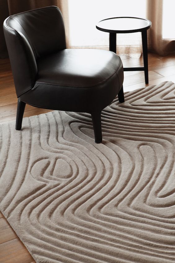 Soft Neutral Rug for Living Room Flow
