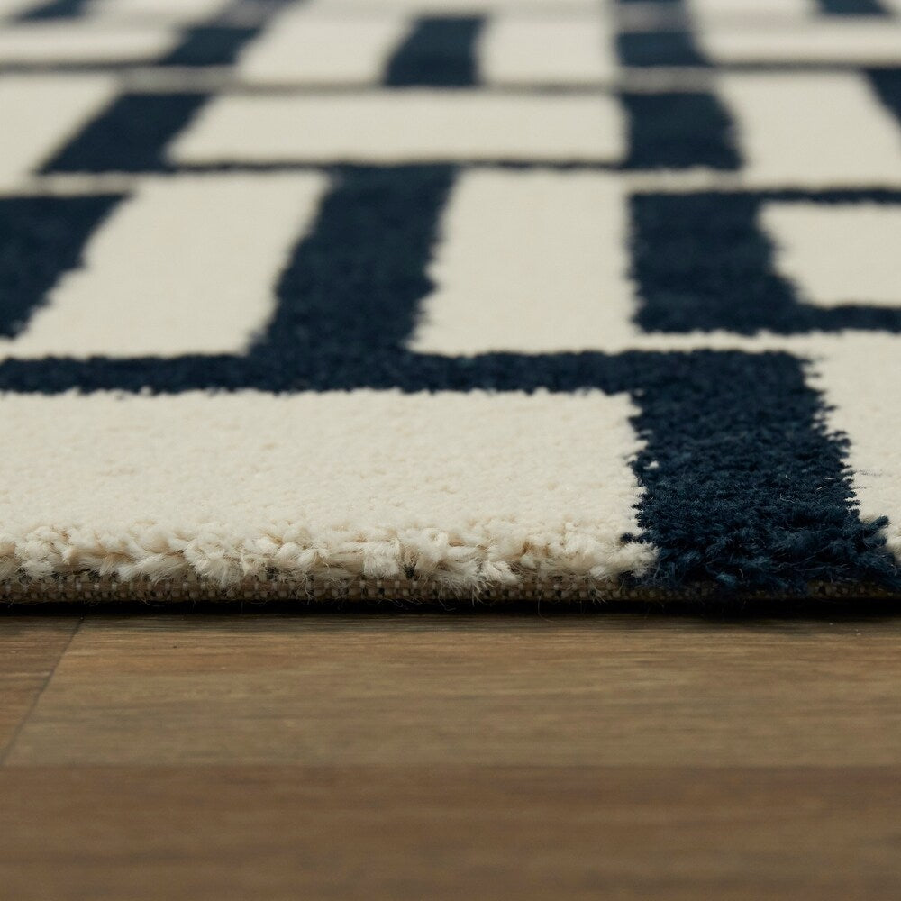 Campbell Modern Geometric Area Rug