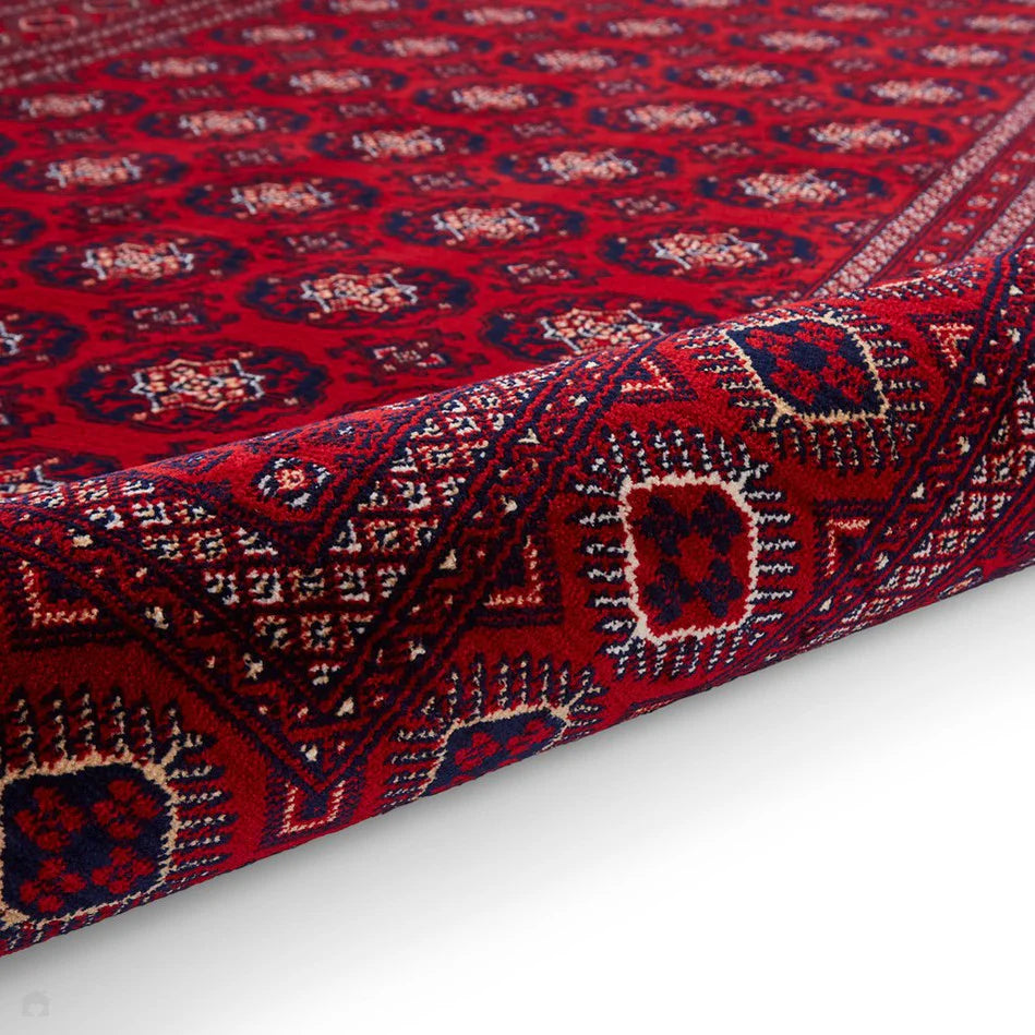 Traditional Hand Knotted Super-Soft Persian Red Rug