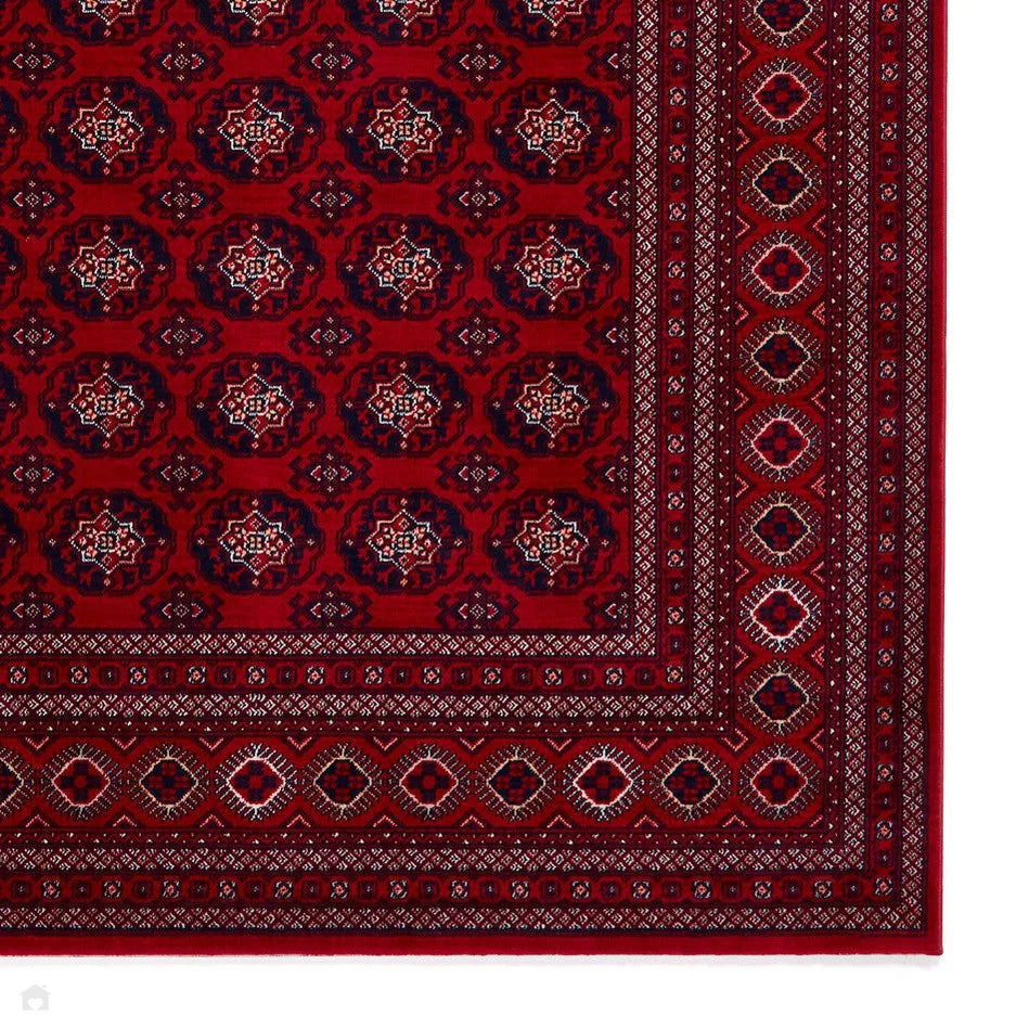 Traditional Hand Knotted Super-Soft Persian Red Rug