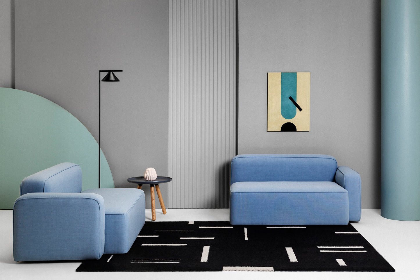 Luxury Look with Hand-Tufted Rug for Living Area