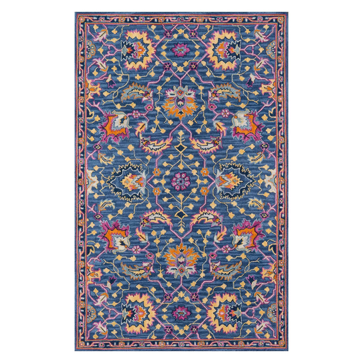 Ibiza Helsinki Floral Tufted Accent Rug -Bisha Rugs