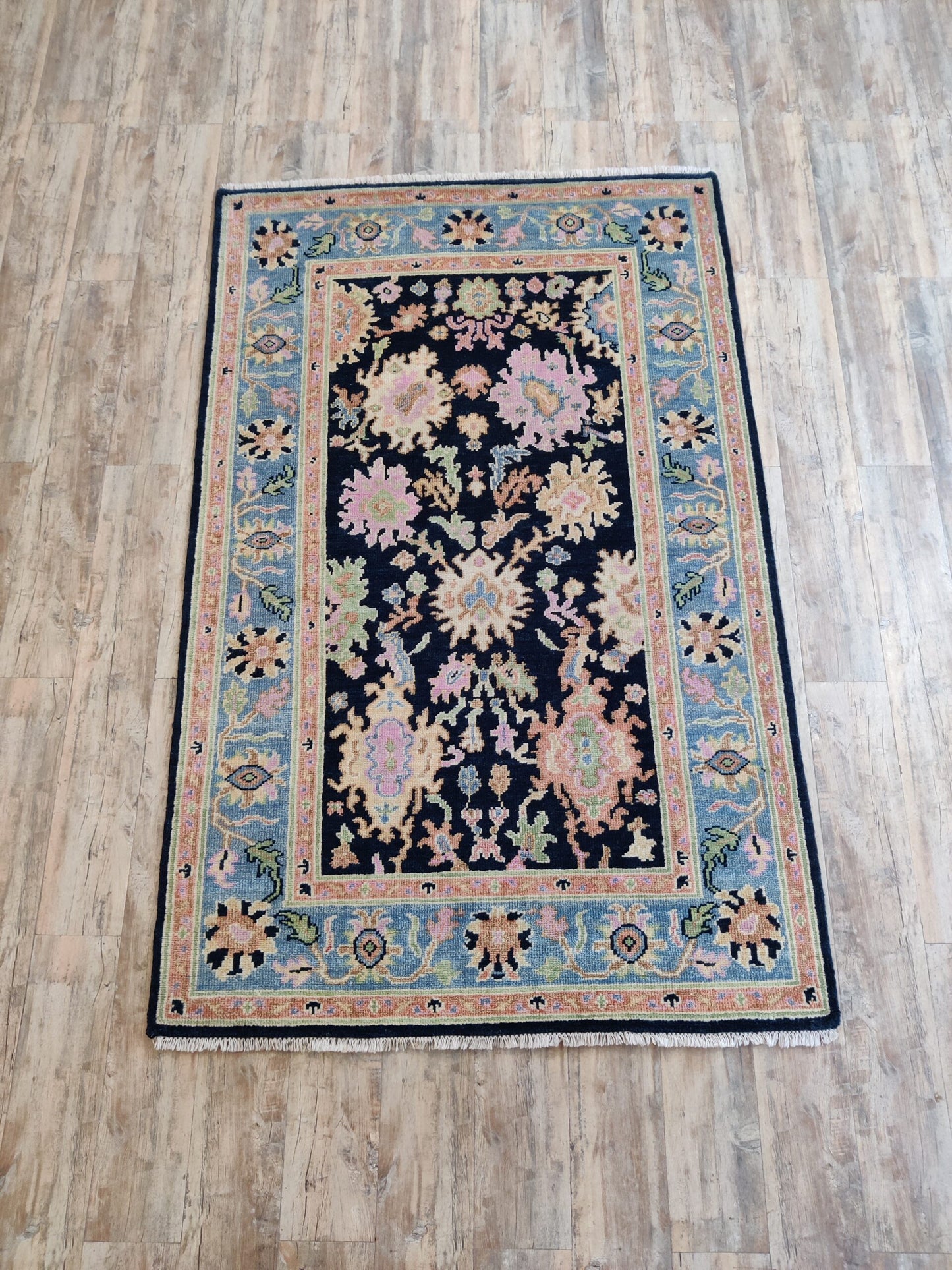 Handmade Contemporary Oushak Wool Area Rug