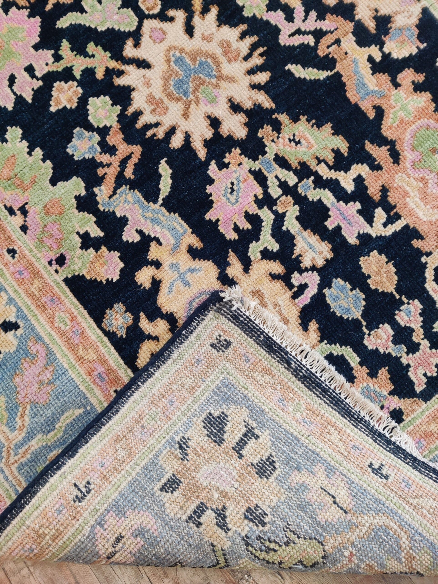 Handmade Contemporary Oushak Wool Area Rug
