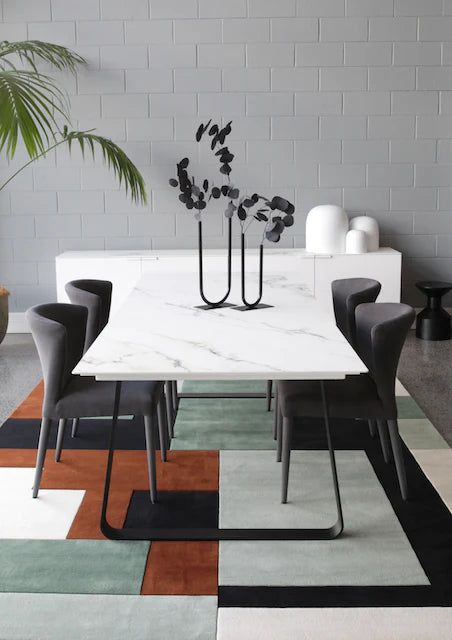Rene Geometric Modern Hand-Tufted Rug-Bisha Rugs