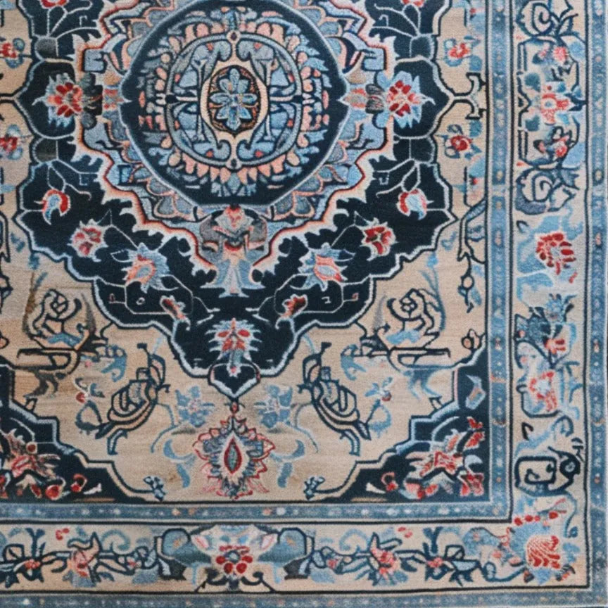 Medallion Hand Tufted Rug -Bisha Rugs
