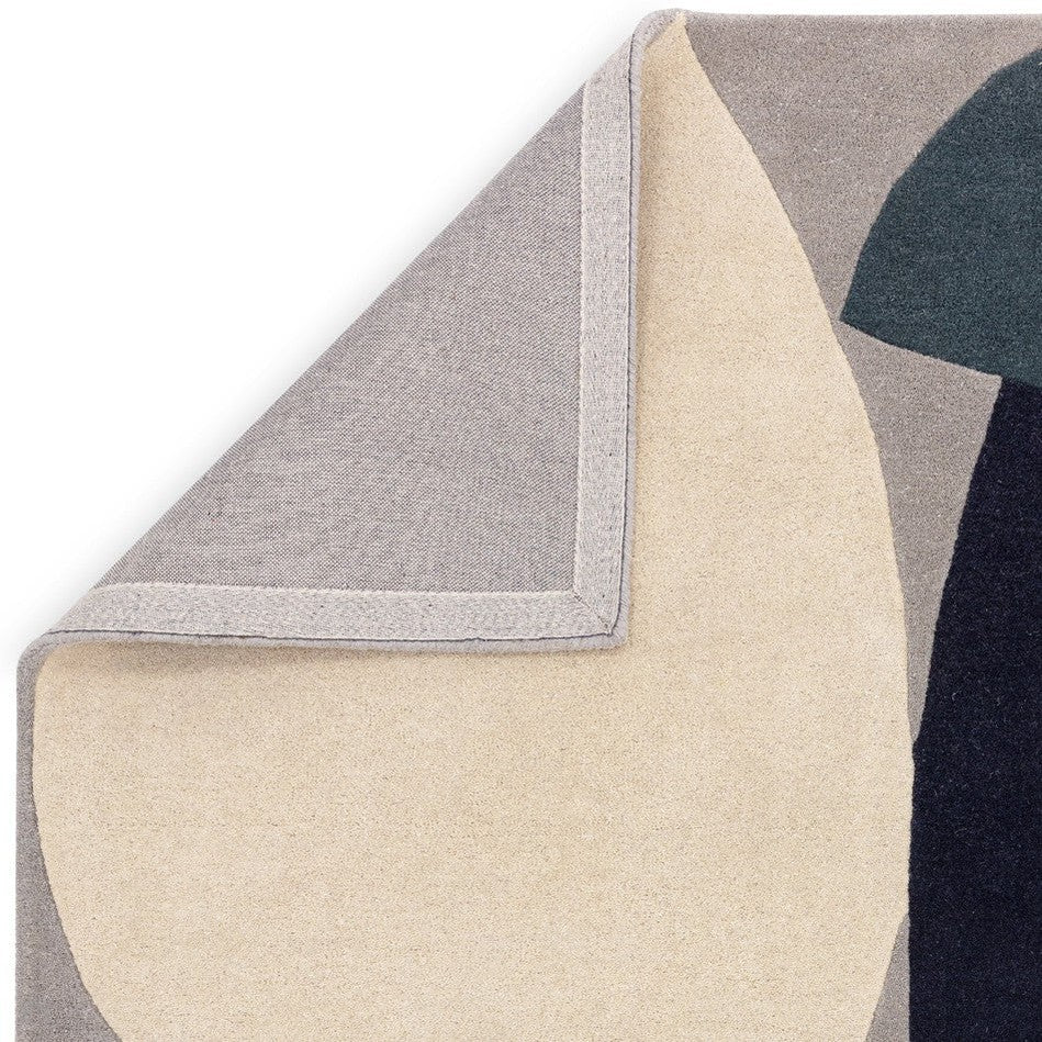 Mid Century Modern Geometric Hand-Tufted Area Rug - Bisha Rugs