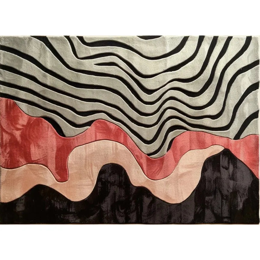 Sculptural Hand Tufted Rug - Bisha Rugs