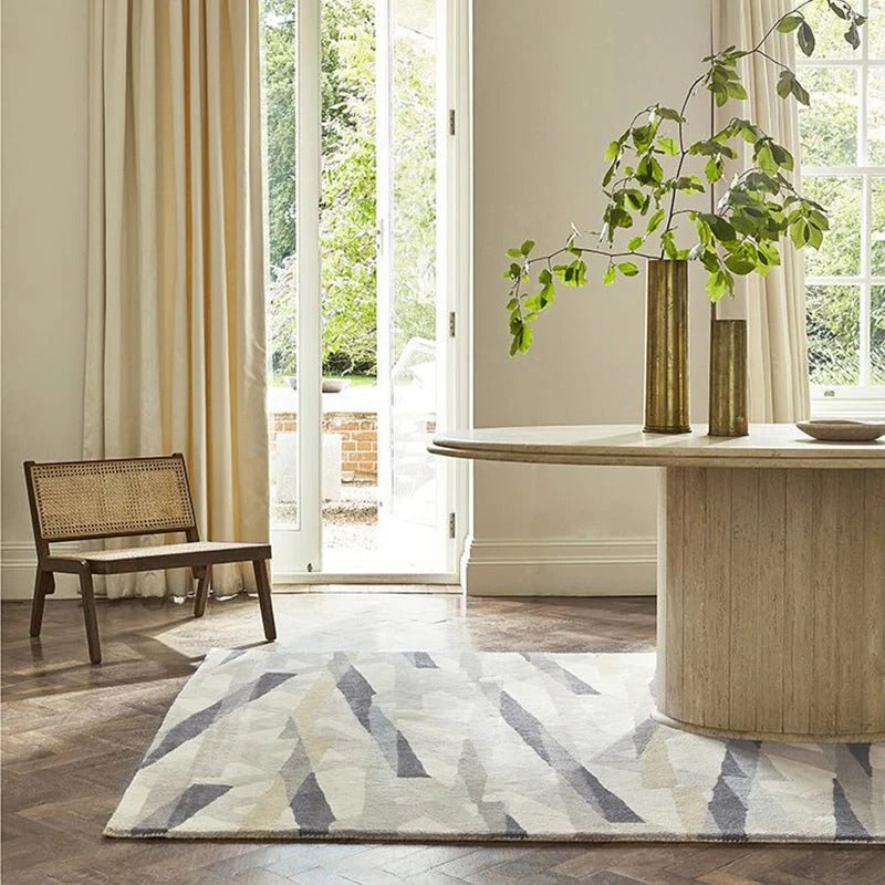 Multicolor Modern Design Hand-Tufted Area Rug For Stylish Home-Bisha Rugs