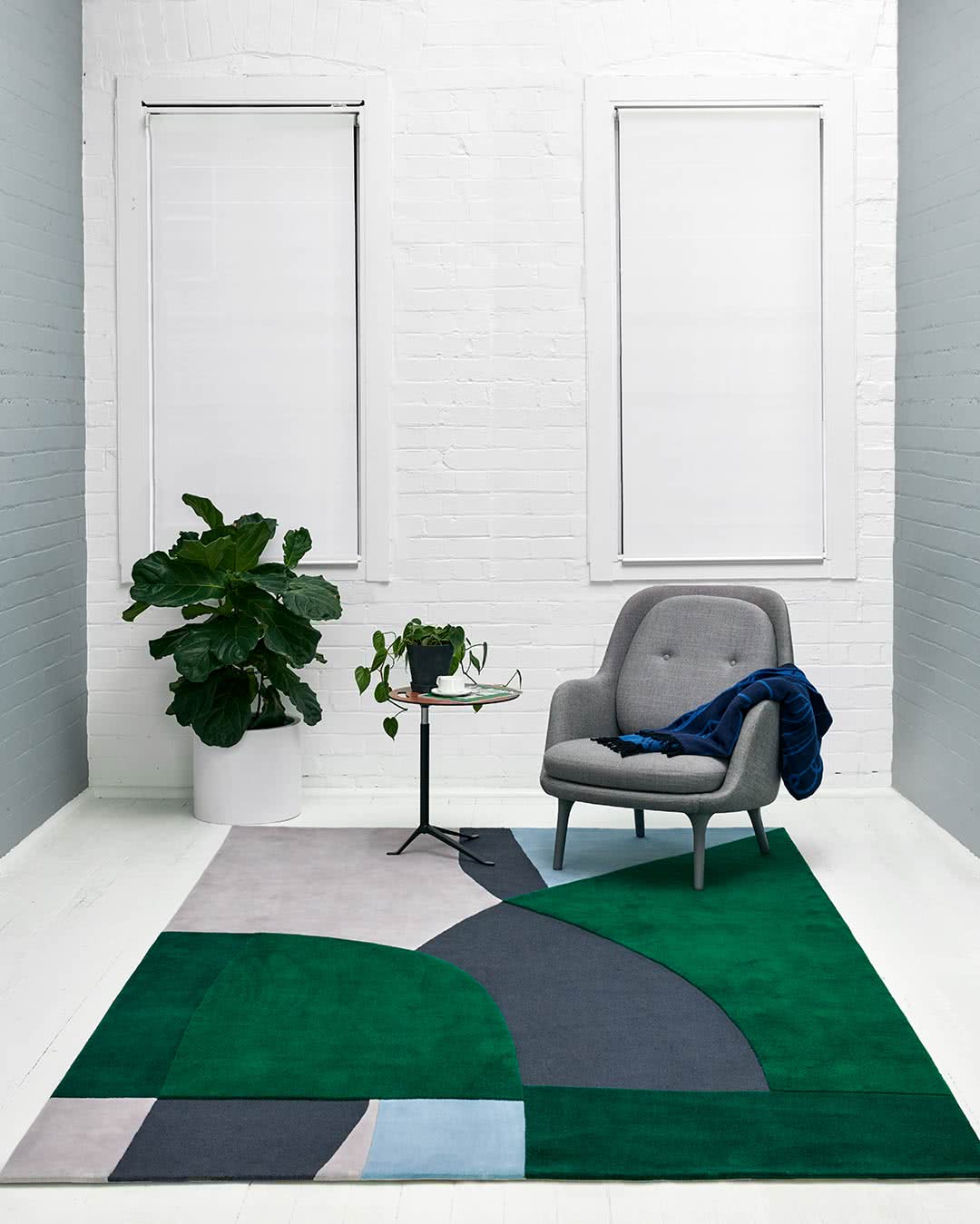 Amber Hand-Tufted Modern Area Rug-Bisha Rugs-bisha-rugs