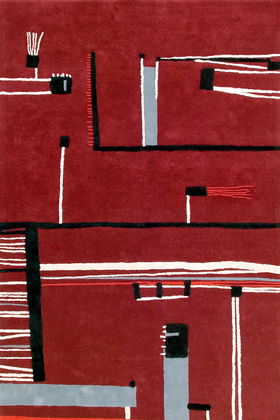 Ned Modern Design Hand-Tufted Area Rug-bisha-rugs