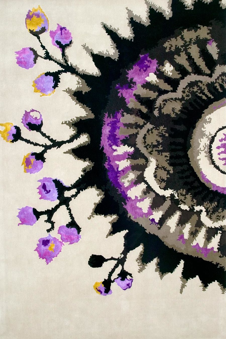 Moon Shadow Modern Design Hand-Tufted Rug-bisha-rugs