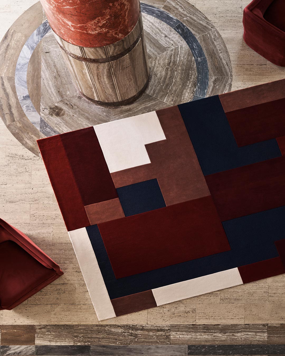 Rene Geometric Modern Hand-Tufted Rug-Bisha Rugs