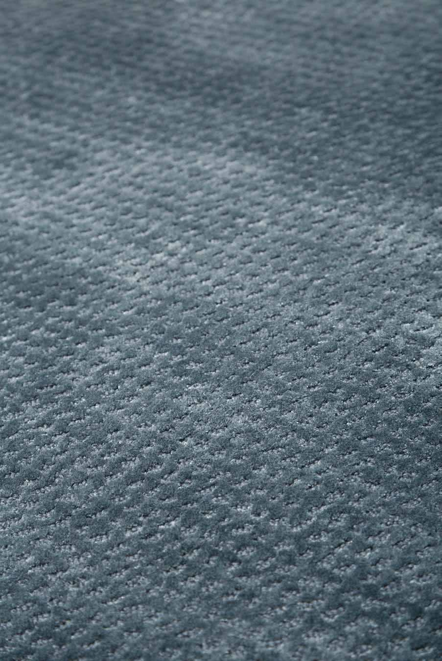 Nickel Denim Blue Color Modern Design Hand-Tufted Rug-bisha-rugs