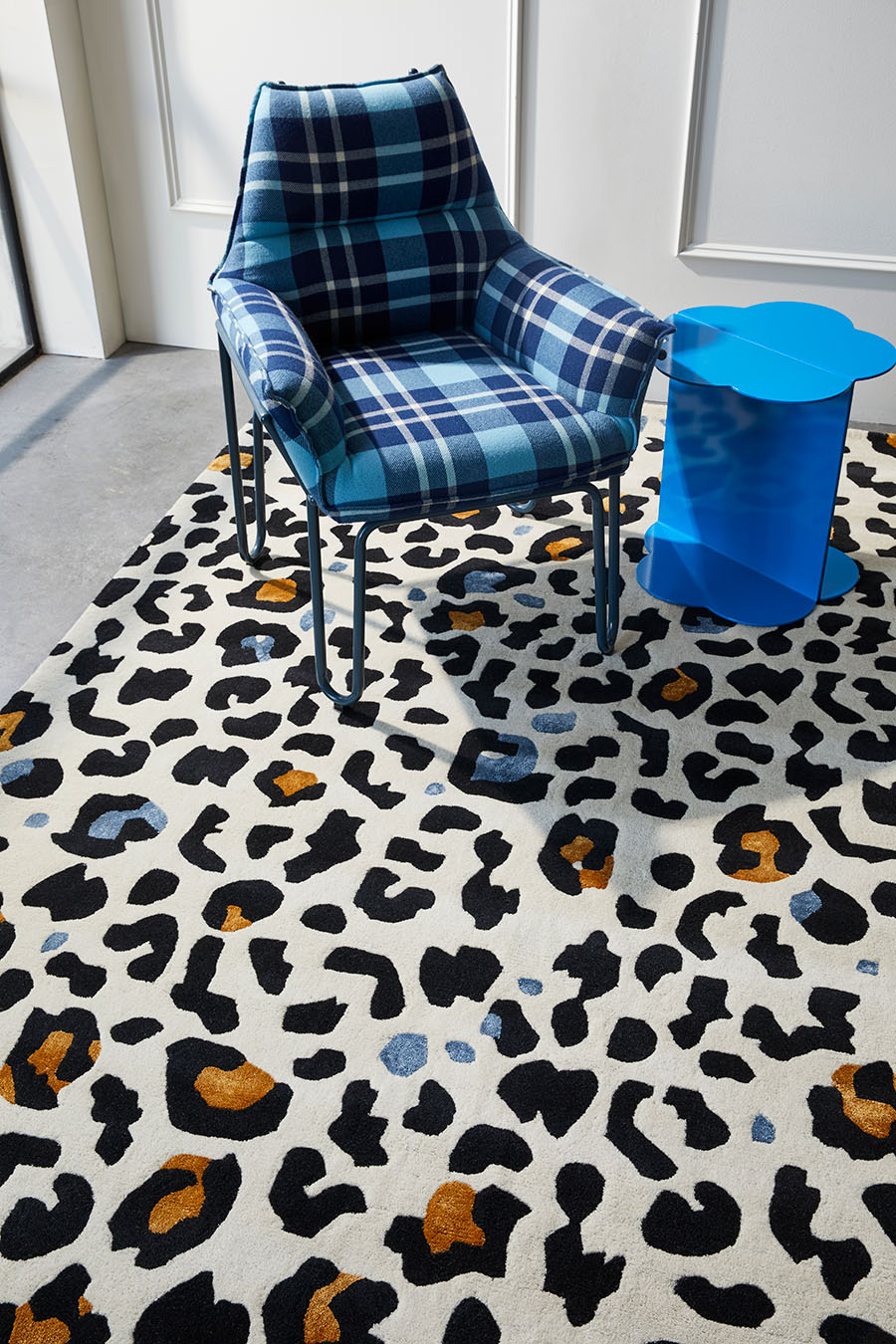 Donatella Tiger Pattern Premium Design Hand-Tufted Rug-bisha-rugs