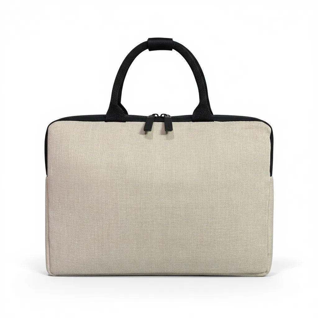 Classic Jute Laptop Bag – Carry Work Essentials in Style & Comfort