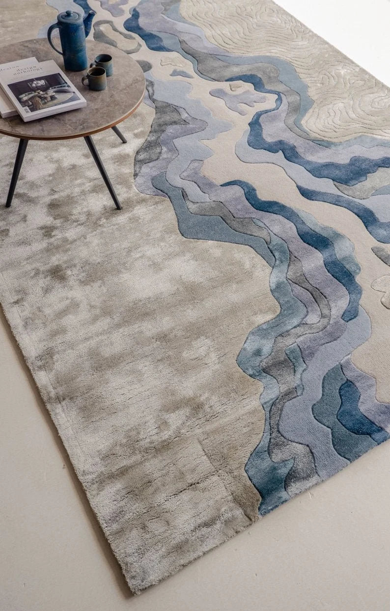 Multicolor Hand Tufted Premium Design Rug