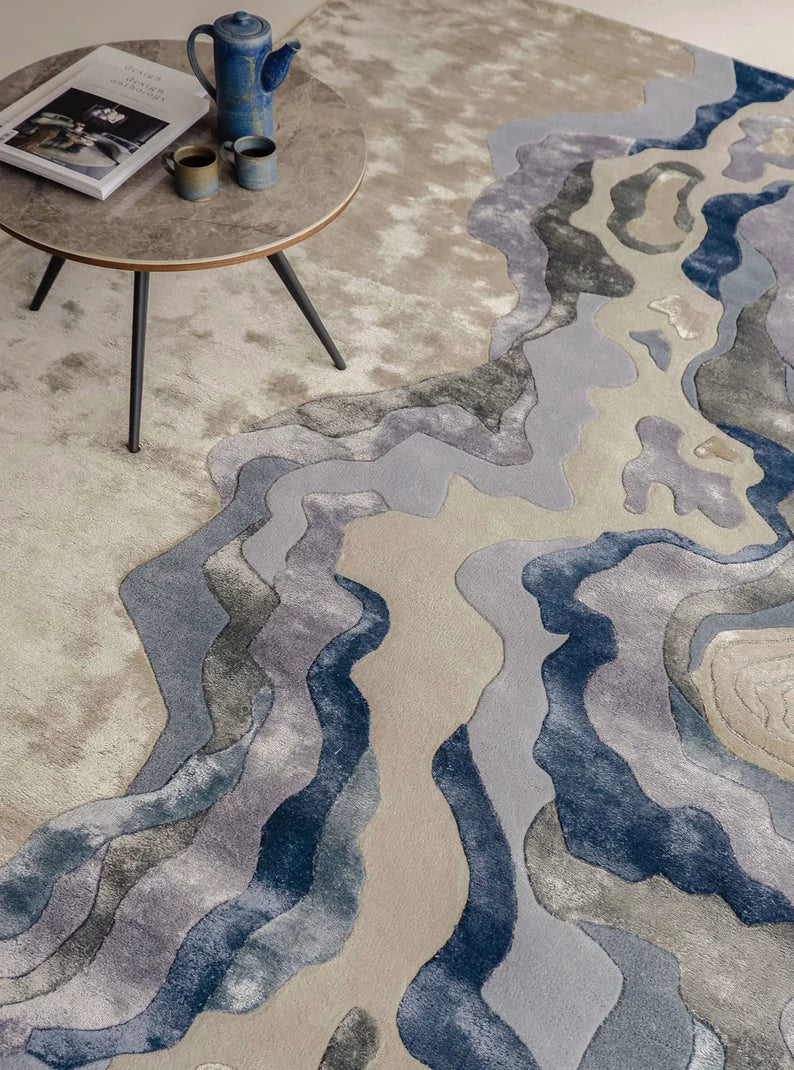 Multicolor Hand Tufted Premium Design Rug