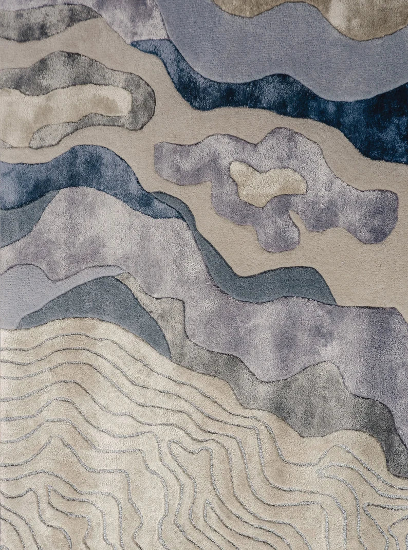 Multicolor Hand Tufted Premium Design Rug