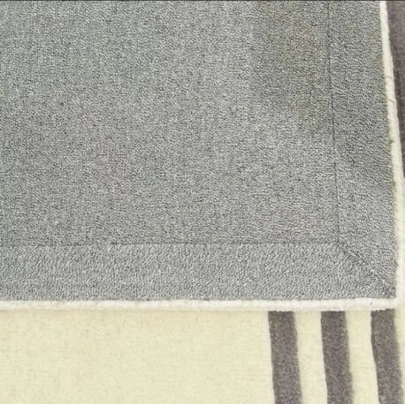 Modern Design Handmade Geometric Rug-Bisha Rugs