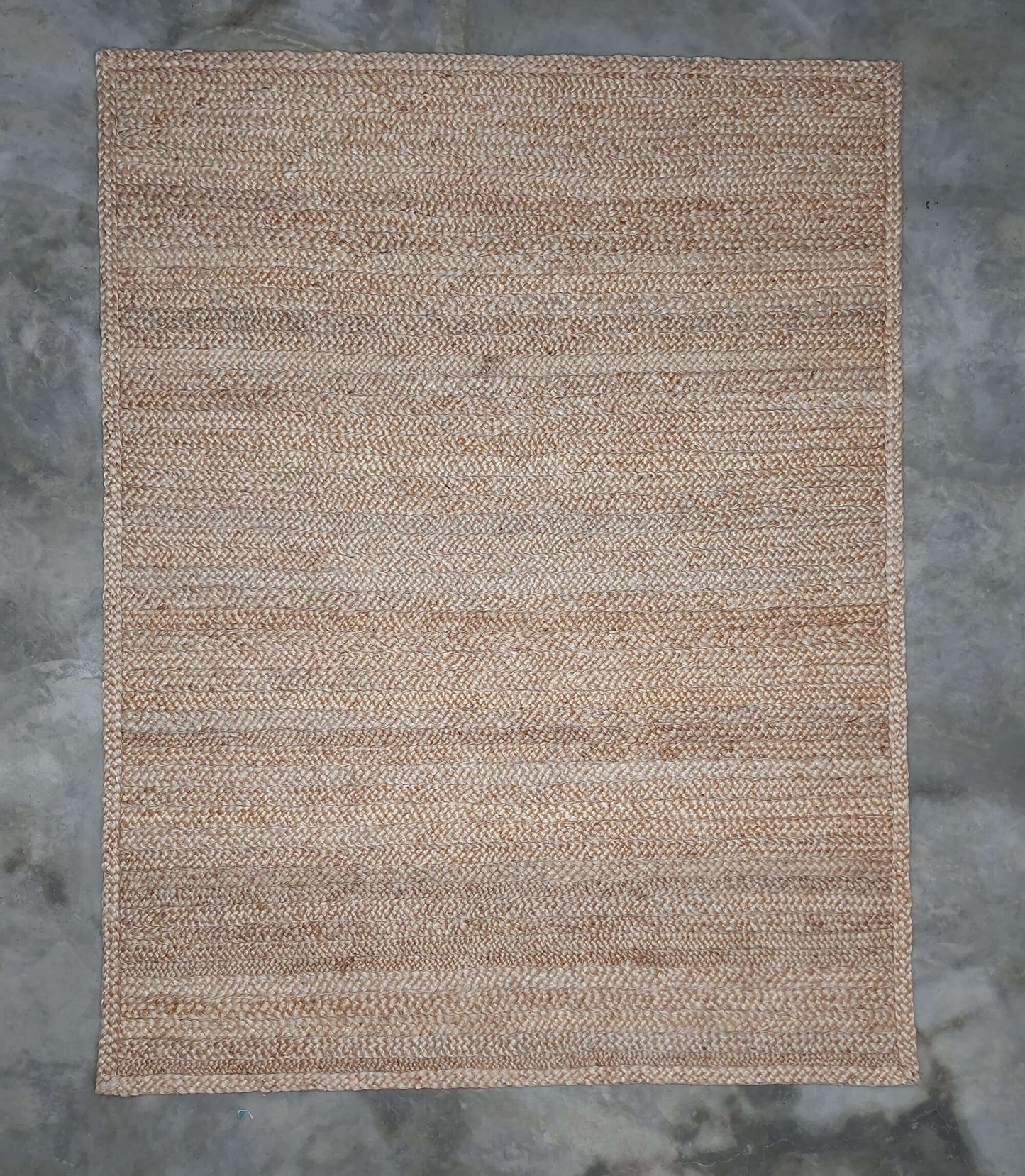 CHUNKY PLATTED JUTE – NATURAL RUGS