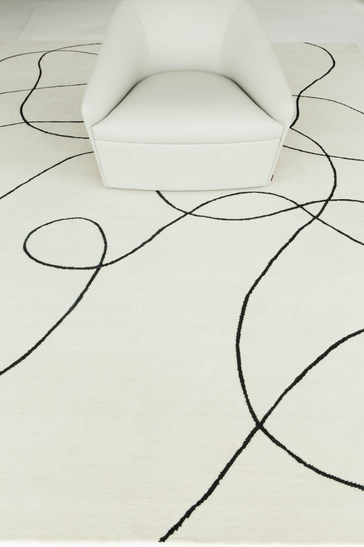 Tie a Knot Liesel Plambeck Area Rug