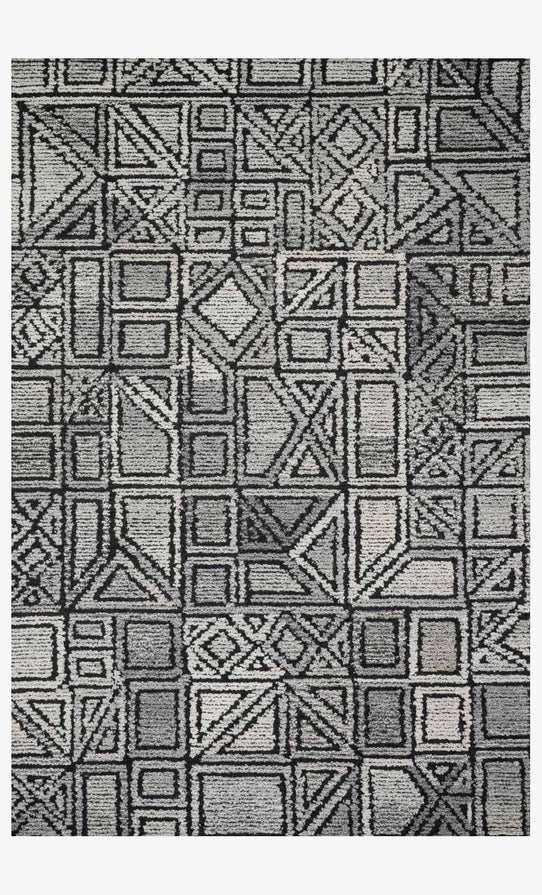 Hand Tufted Charcoal / Grey Area Rug