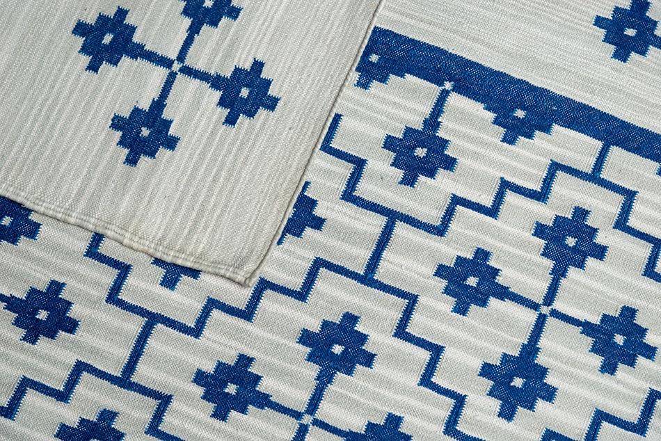 FLEUR – COIN GREY & LONDON BLUE RUGS