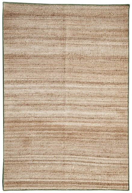 BENGAL – NATURAL JUTE & FERN GREEN RUGS