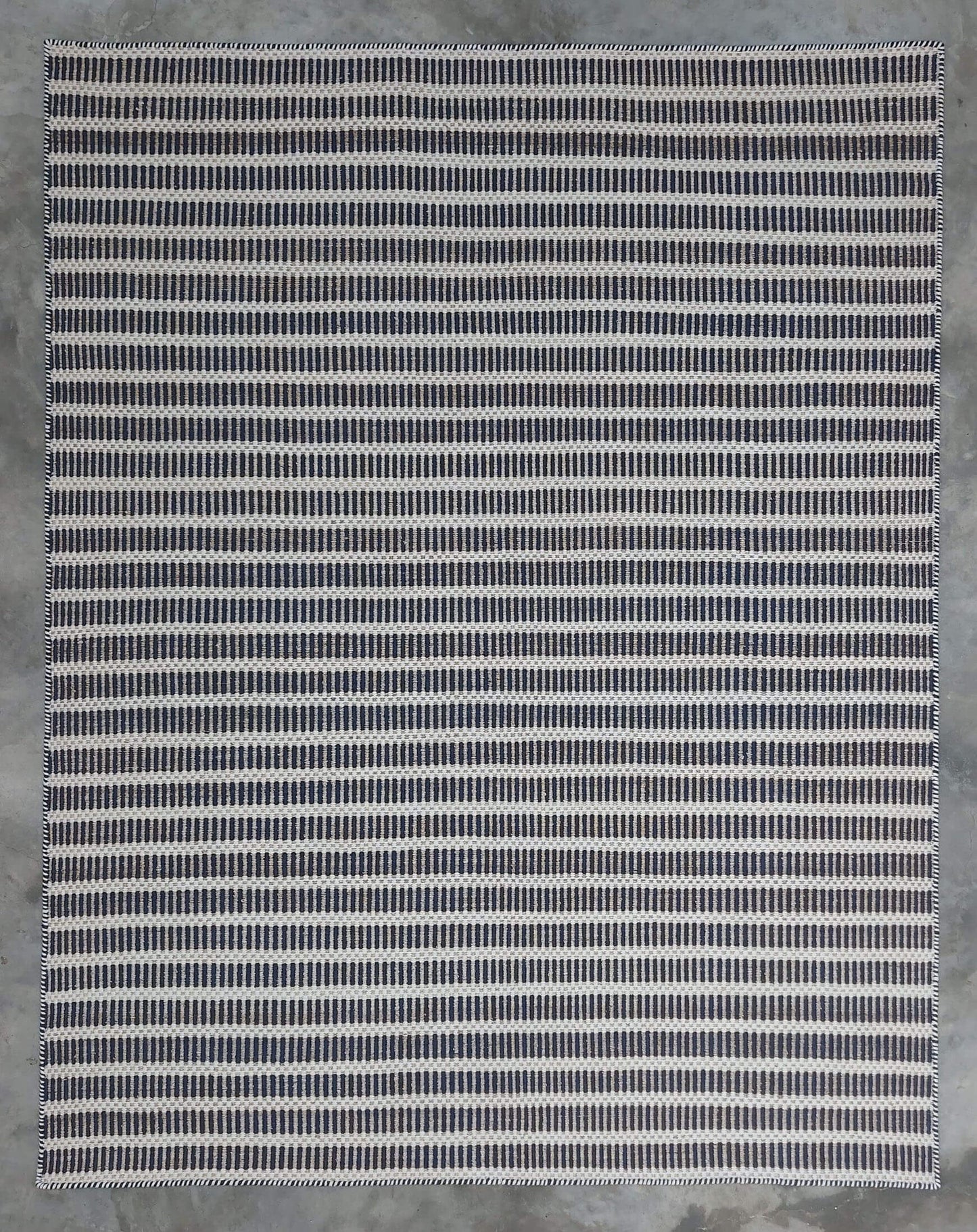 LINES – NATURAL JUTE & FRENCH NAVY RUGS