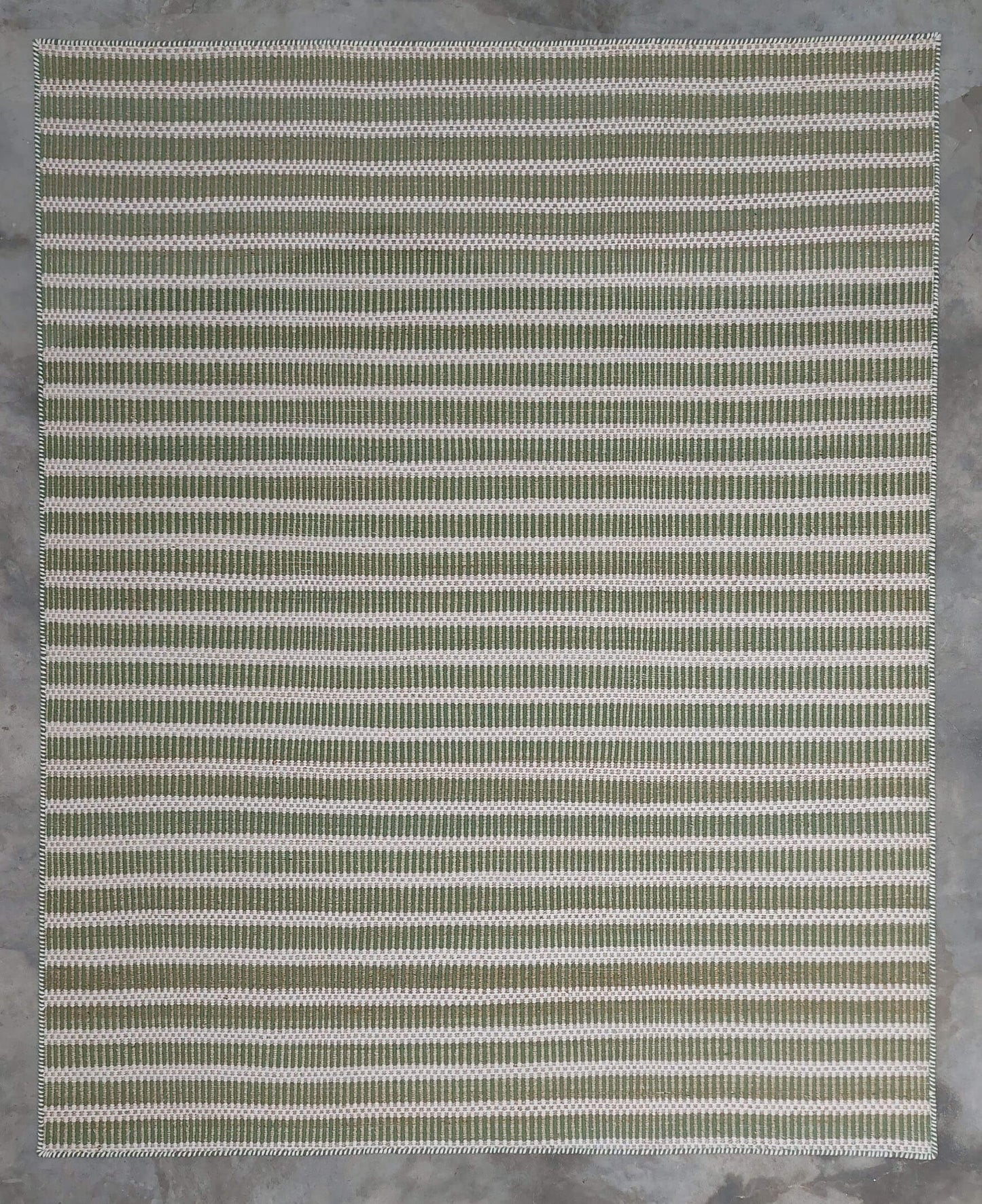 LINES – NATURAL JUTE & GRASS GREEN RUGS