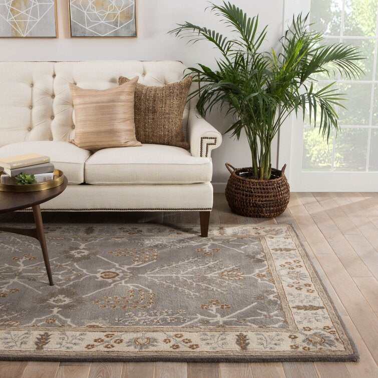 Poems Tufted Wool Area Rug