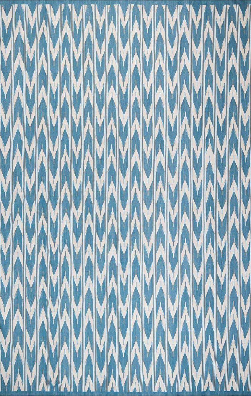 ROYAL RAJPUT – SKY BLUE & LEAFY GREENS RUGS