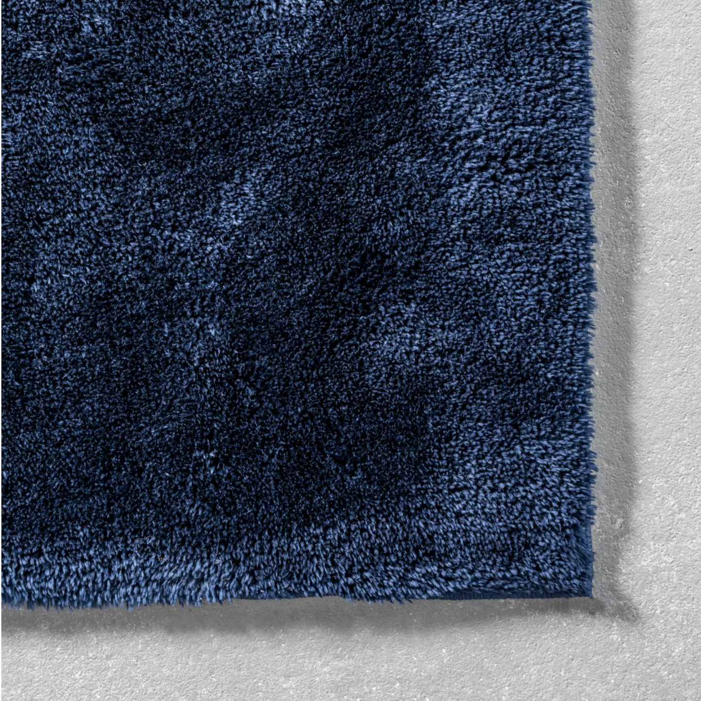 Navy Blue Solid Area Rug