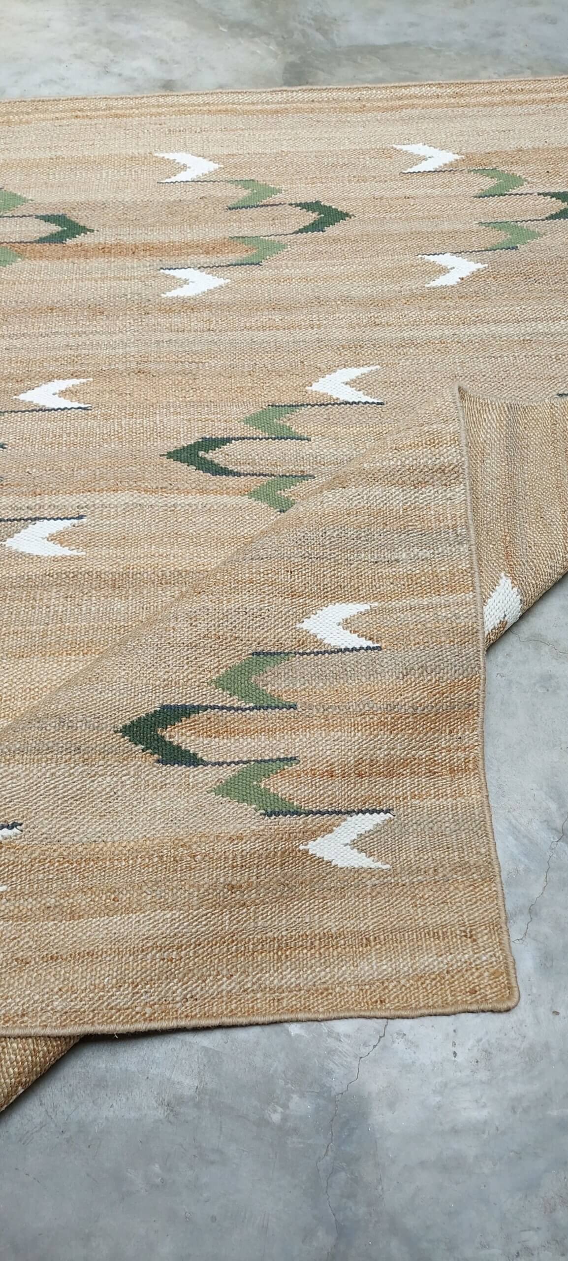 NATURAL JUTE & FOREST GREENS RUGS