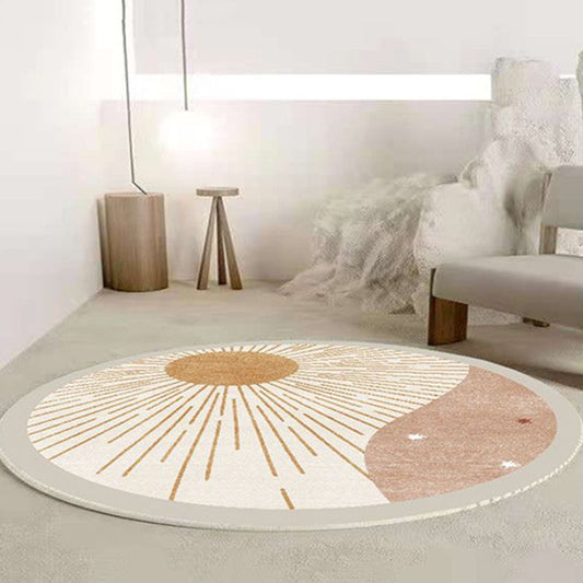 Sun Design Modern Round Area Rug