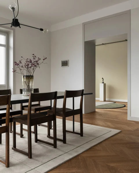 NORR Modern Grey color Hand Tufted Rug-Bisha Rugs