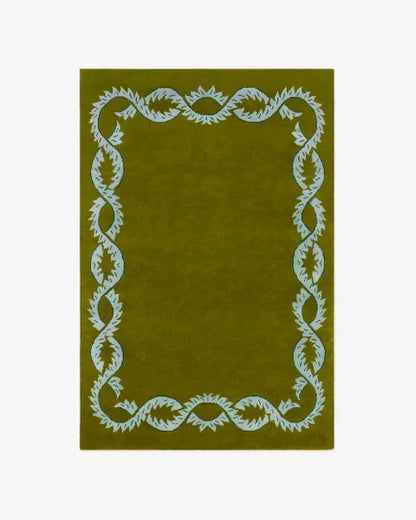 Climbing Vine Modern Design Hand Tufted Rug-Bisha Rugs