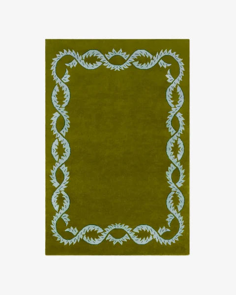Climbing Vine Modern Design Hand Tufted Rug-Bisha Rugs