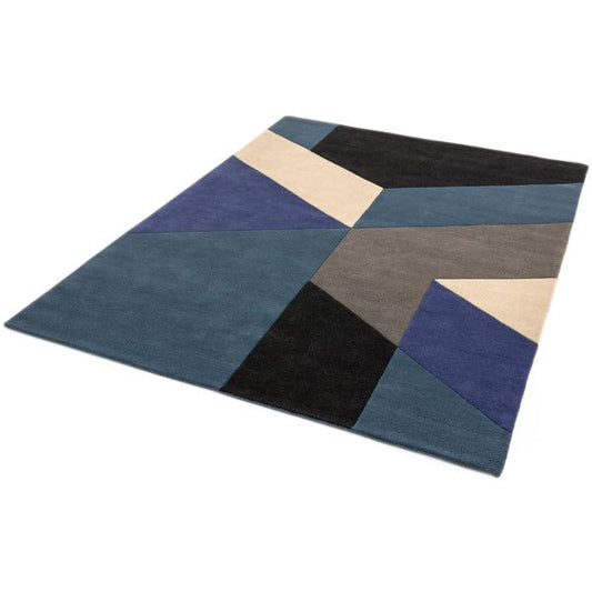 Multi Color Modern Area Rug
