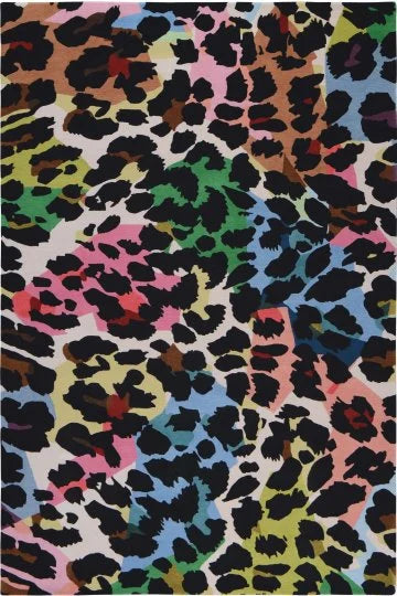 Tiger Pattern Multicolor Modern Design Hand-Tufted Rug-Bisha Rugs