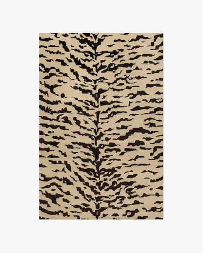 Tigris Beige Brown Color Hand Tufted Rug-Bisha Rugs