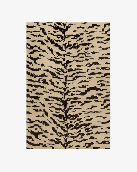 Tigris Beige Brown Color Hand Tufted Rug-Bisha Rugs